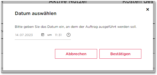 Aktivieren von Benutzerin Terminierung Q3 2023