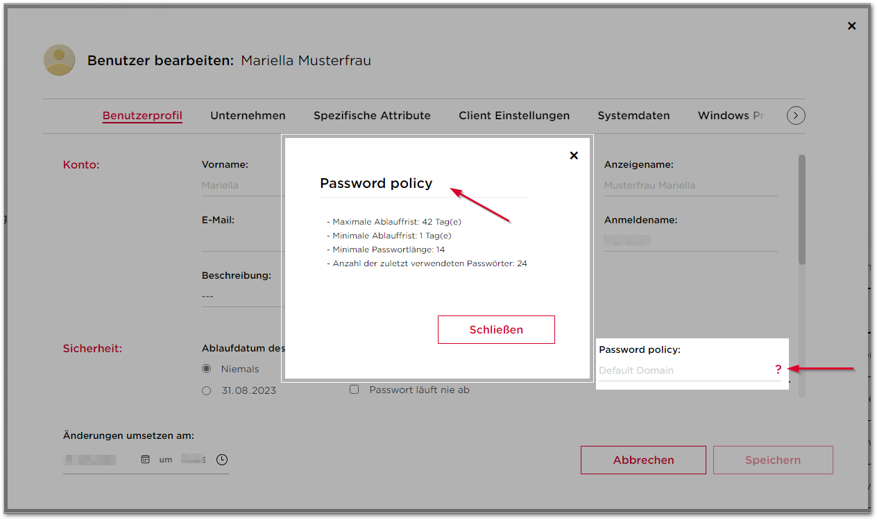 Password Policy